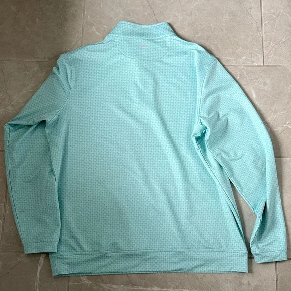 Peter Millar Perth Pina Skullada Performance Quarter-Zip Golf Pullover Men’s XL - Picture 6 of 9